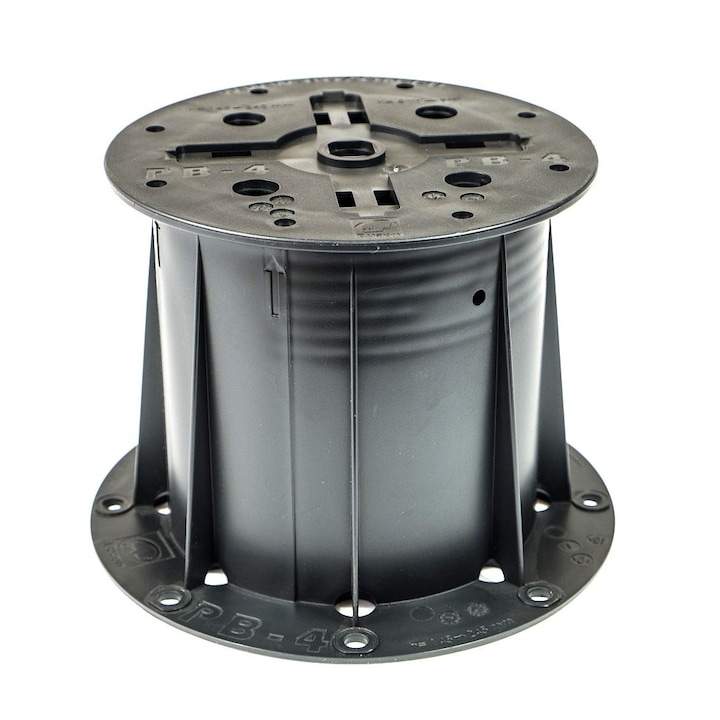 Buzon PVC oszlop, állítható, beállítási méretek 145-245 mm, fekete