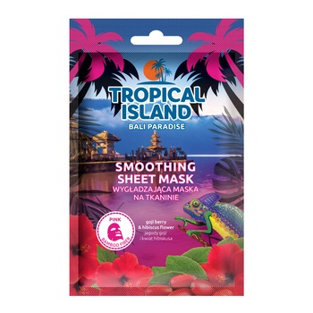 Masca de fata servetel, Marion, Tropical Island Bali Paradise, roz , 1 bucata Masca de fata servetel, Marion, Tropical Island Bali Paradise, roz , 1 bucata