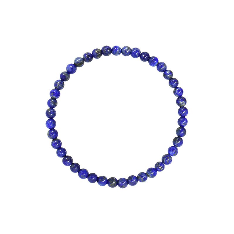 Bratara Lapis Lazuli - sfere 4mm - cristale semipretioase, unisex, e-crystals