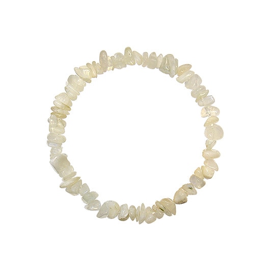 Bratara chips Piatra Lunii - cristale semipretioase, unisex, e-crystals