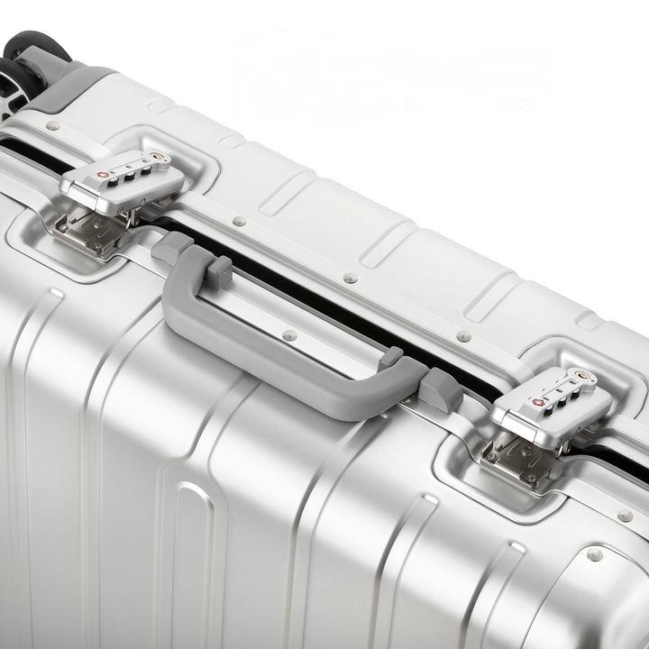 Кабинна количка, CarryOn, ULD, Алуминий, 502411 - 55 см, Сребрист