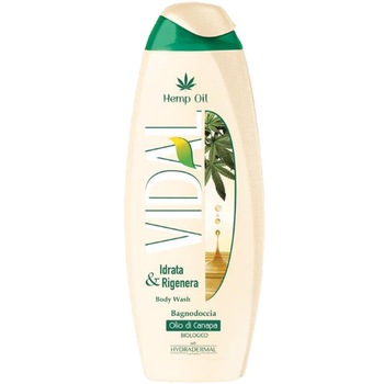 Gel de dus Vidal Ulei de Canepa 500 ml Gel de dus Vidal Ulei de Canepa 500 ml