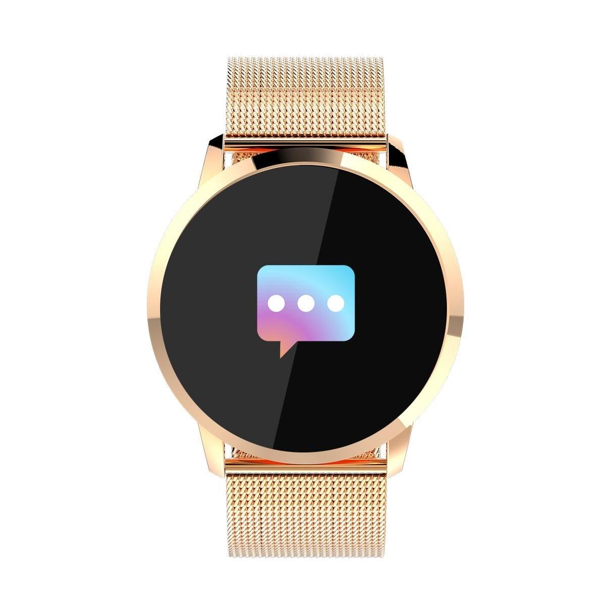 Ceas SmartWatch MAX Q8, NOTIFICARI Apeluri/Mesaje/Facebook, 0.96