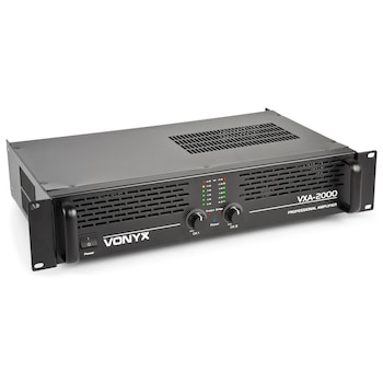 Amplificator profesional, 2 x 1000W, Vonyx VXA-2000 II Amplificator profesional, 2 x 1000W, Vonyx VXA-2000 II