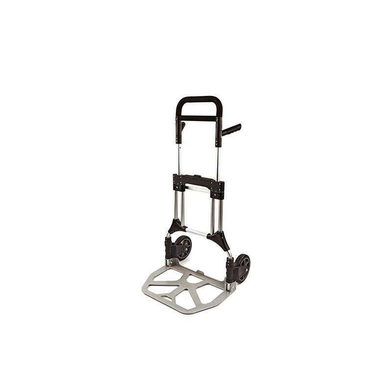 Carucior pliabil, aluminiu cu maner, 250 kg