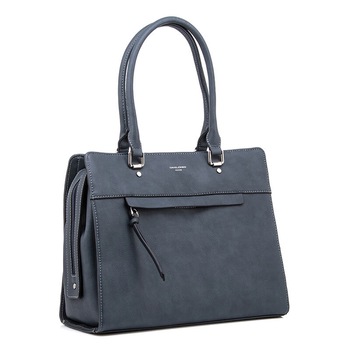 Geanta dama, David Jones, mini tote, gri, din piele ecologica, forma dreptunghiulara, 99571194 Geanta dama, David Jones, mini tote, gri, din piele ecologica, forma dreptunghiulara, 99571194