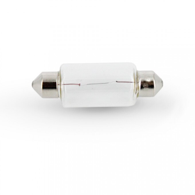 Set 10 Becuri auto SV8.5 15x41mm , 12V, 5W, alb
