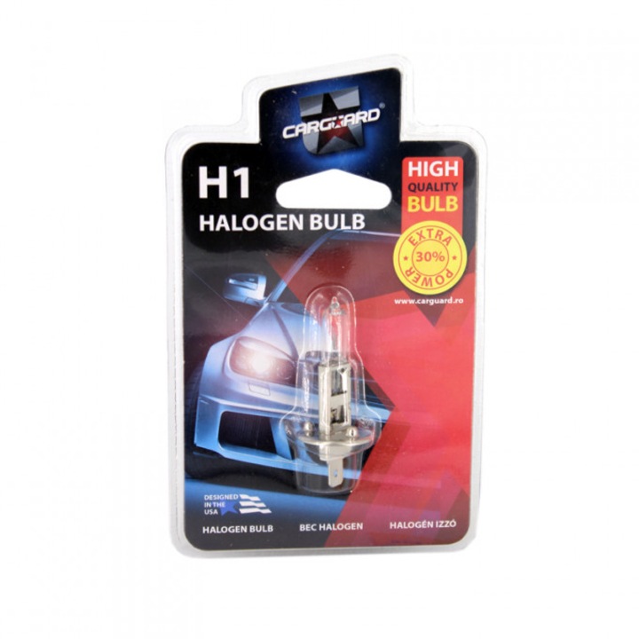Халогенна крушка, тип крушка H1, 12V, 55W, 30% интензитет - eMAG.bg