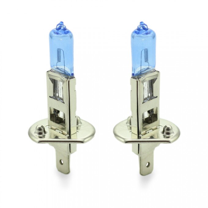 Set 2 becuri halogen H1 50% Intensitate ,12V, 55W