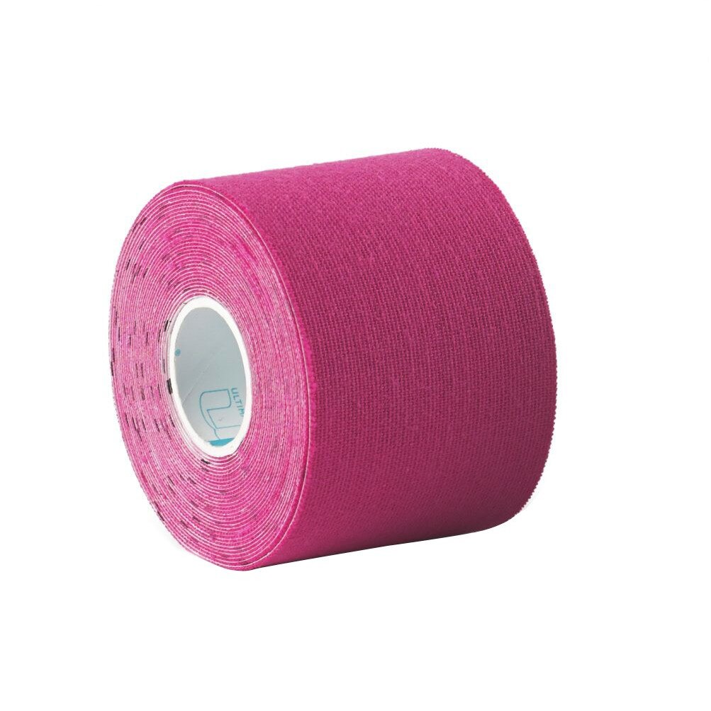 Banda kinesiologica ULTIMATE PERFORMANCE 5cm x 5m, roz