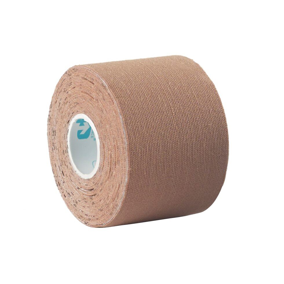 Banda kinesiologica ULTIMATE PERFORMANCE 5cm x 5m, bej