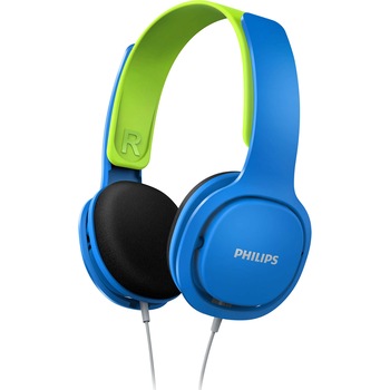 Casti Audio pentru copii Over-Ear Philips, SHK2000BL/00, cu fir, Albastru Casti Audio pentru copii Over-Ear Philips, SHK2000BL/00, cu fir, Albastru