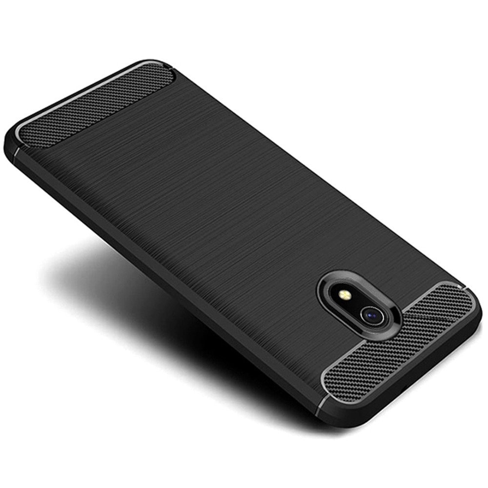 Anti Shock гръб Phoneplusbg Carbon за Xiaomi Redmi 8a Черен Emagbg 2190