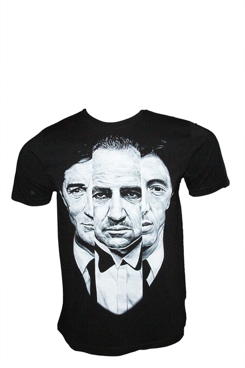 Tricou negru pentru barbati, Negru