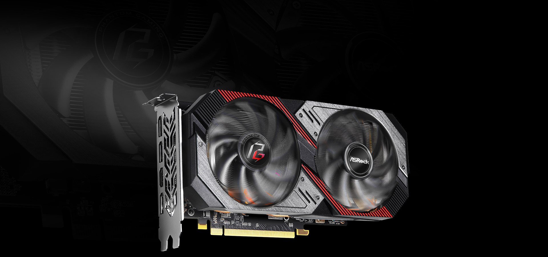 Placa video AsRock Radeon RX 5600 XT Phantom Gaming D2 OC, 6GB