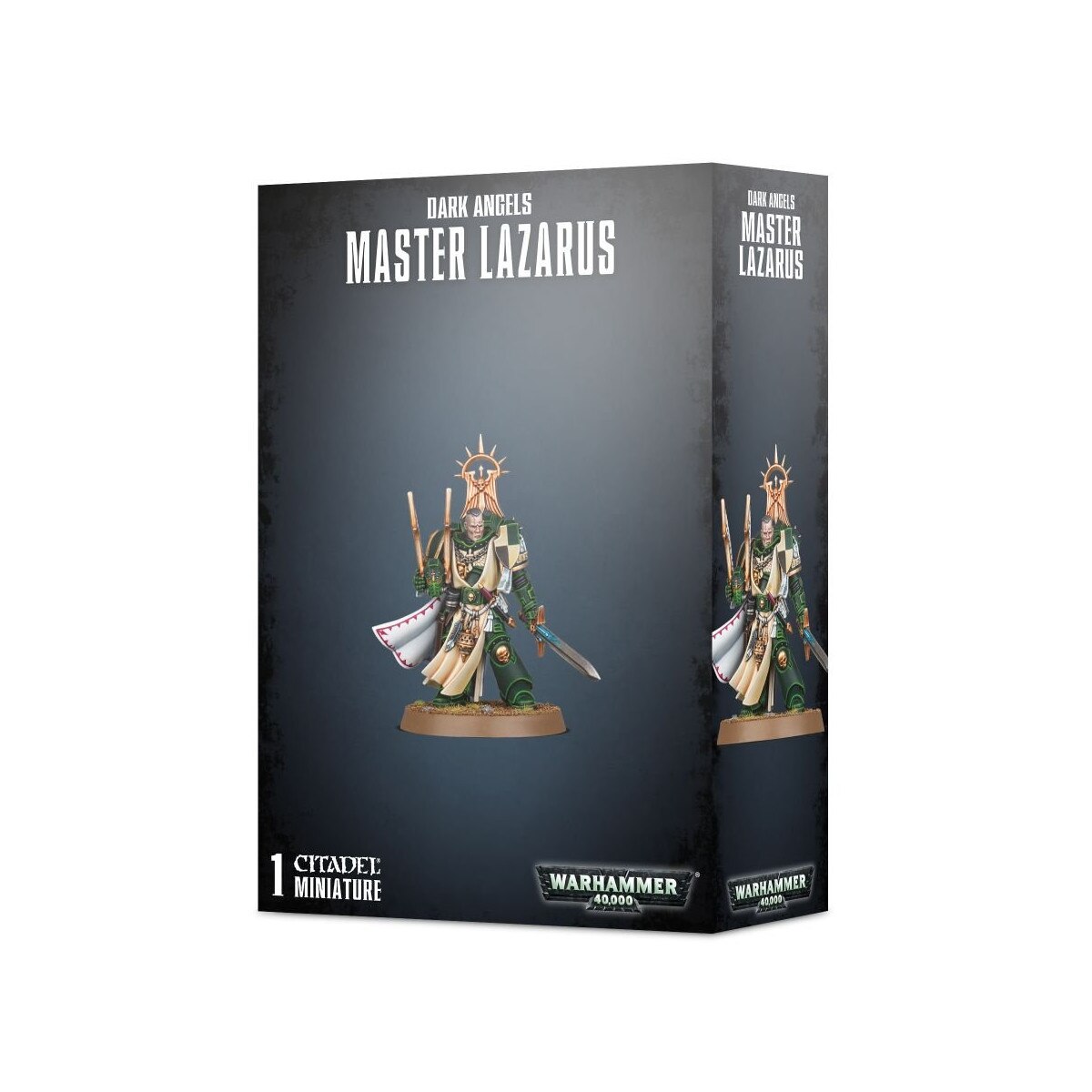 Miniatura Warhammer 40k, Games Workshop, Angels Dark Angels Master Lazarus