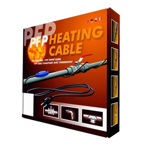 Cablu Incalzitor cu Termostat incorporat - Protectie inghet conducte, 810W, 70 m