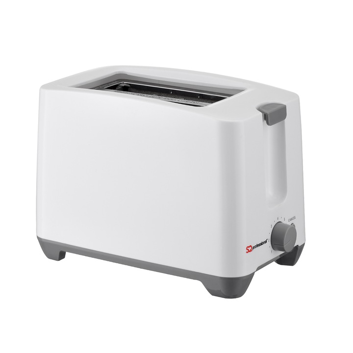 Тостер SQ Professional Blitz, 750 W, 7 степени, 2 филии, Бял