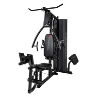 Aparat Multifunctional TOORX MSX 90, Utilizator 135 Kg, 6 pozitii brate de acoperire, Bara triceps inclusa, Banca biceps inclusa, Presa pentru picioare reglabila