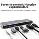 Hub USB 3.0 MacHub Laptopia® Type-C Thunderbolt TF/SD/Micro Card Reader HDMI 4K pentru MacBook Pro, MacBook Air