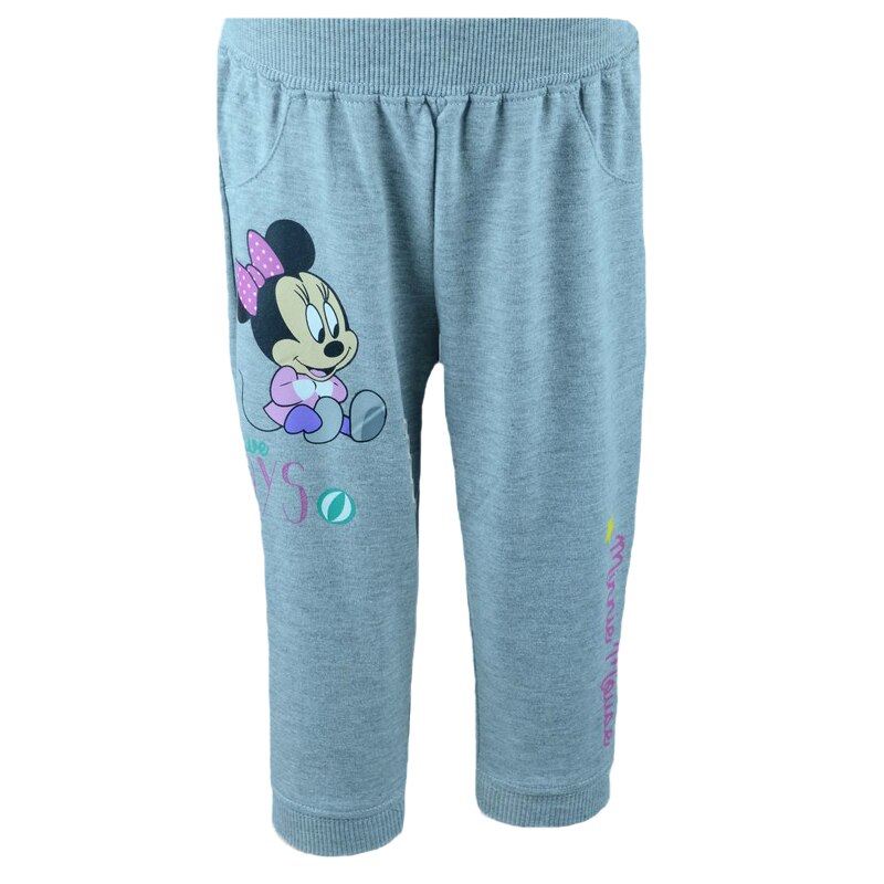 Pantaloni sport pentru fetite Disney DISM-JPTR51529G, Gri, 80 cm