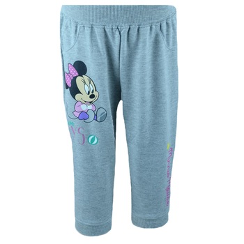 Pantaloni sport pentru fetite Disney DISM-JPTR51529G, Gri, 80 cm Pantaloni sport pentru fetite Disney DISM-JPTR51529G, Gri, 80 cm