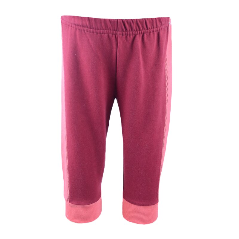 Pantaloni sport pentru fetite Pifou PM9-1, Visiniu, 74 cm