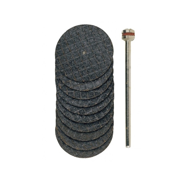 Alumínium-oxid vágótárcsák, Ø22mm, 10 db, Proxxon 28808