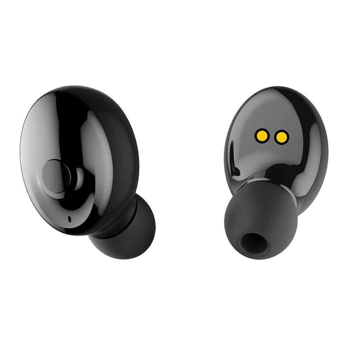 Techstar® XC12 fejhallgató Bluetooth 5.0-val, fülbe helyezhető, kihangosító, ExtraBass, Android és iOS rendszerrel