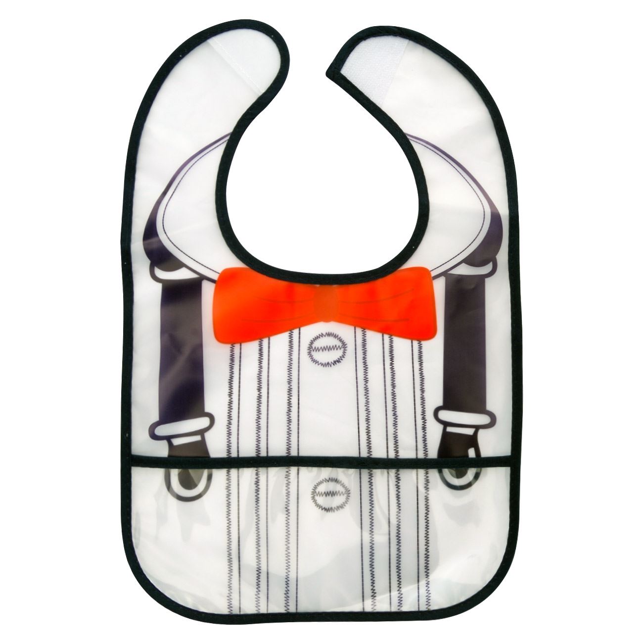 Bavetica bumbac cu strat impermeabil, cu buzunar, Zola®, Costum