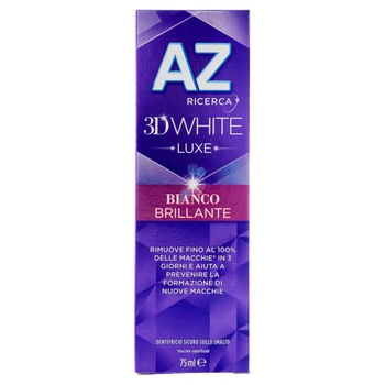 Pasta de Dinti AZ 3D White Luxe 75 ml Pasta de Dinti AZ 3D White Luxe 75 ml