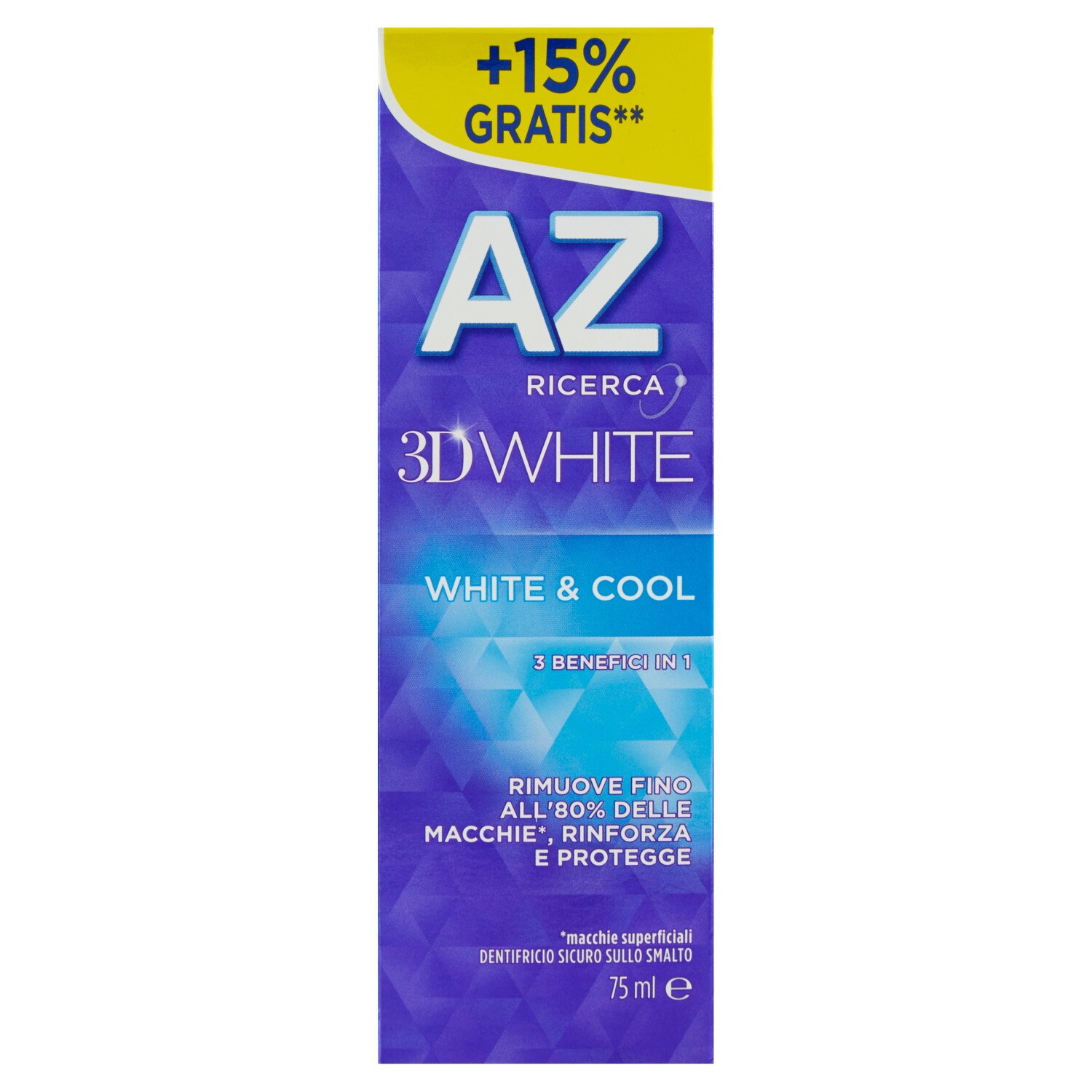 Pasta de Dinti AZ 3D White Cool 75 ml