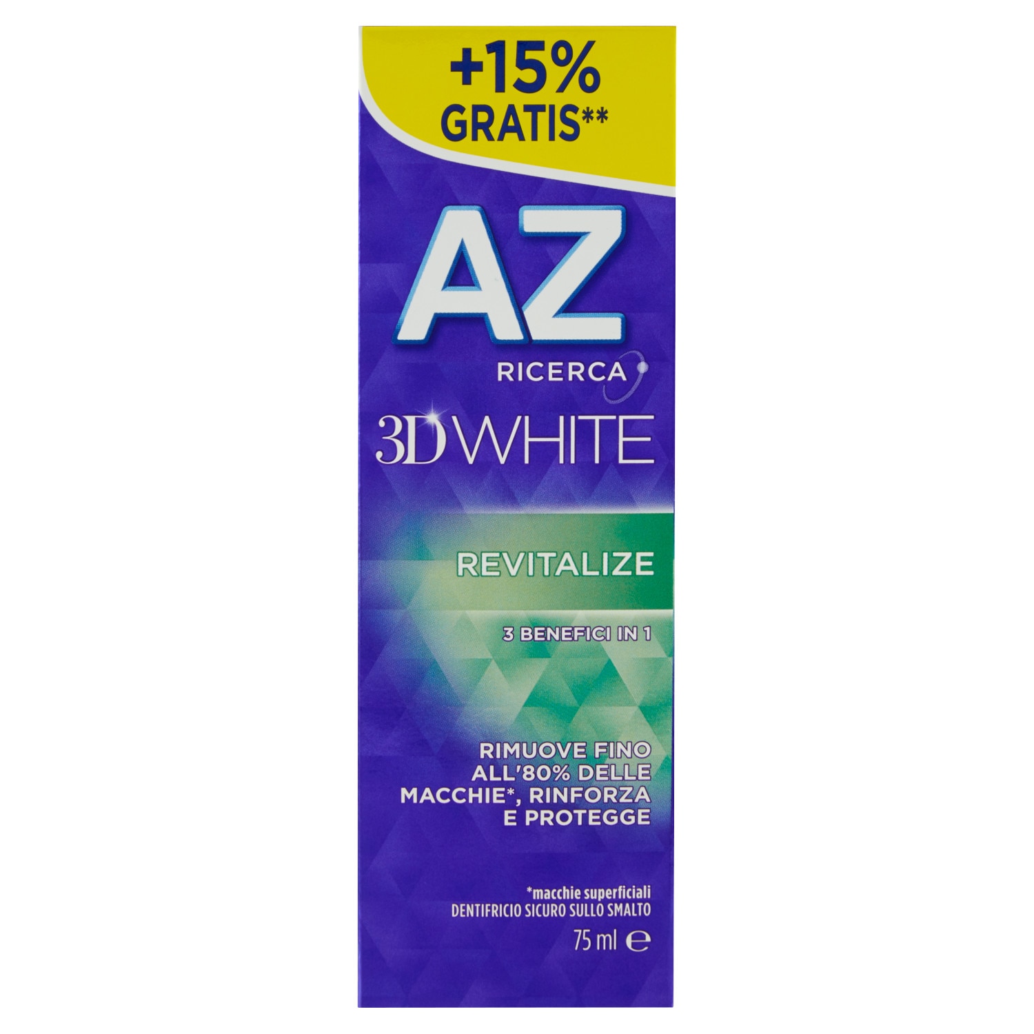 Pasta de Dinti AZ 3D White Revitalize, 75 ml