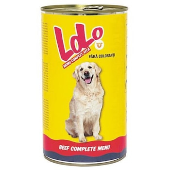 Conserva cu hrana umeda pentru caini, cu vita, LOLO, 6 buc x 1240 g Conserva cu hrana umeda pentru caini, cu vita, LOLO, 6 buc x 1240 g
