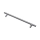 Maner cilindric model FI 12, 160 mm, finisaj inox