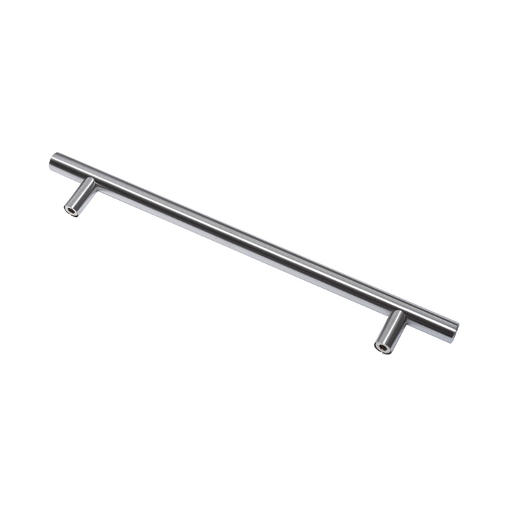 Maner cilindric model FI 12, 160 mm, finisaj inox