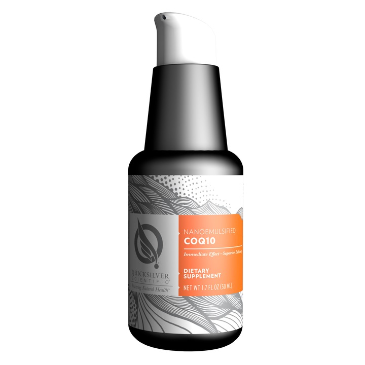 QuickSilver Scientific, CoQ10, Nanoliposzómás emulzió, Kiváló felszívódással és azonnali hatással, 50 ml