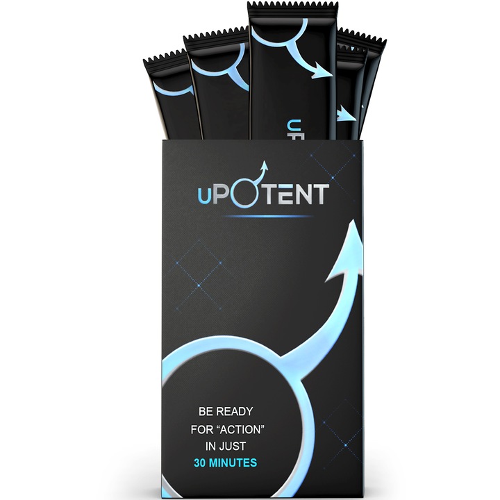 Supliment miere pentru potenta si ejaculare precoce, UPotent, 5 x Plicuri, 10g