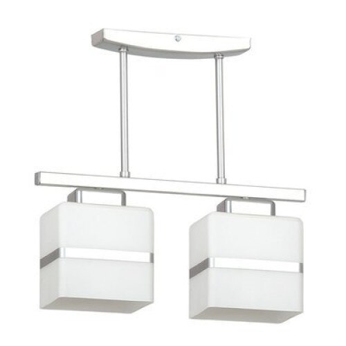 Lustra Emibig, Urban, Alb, Metal, 2x60W