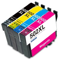 set 4 cartuse aret 502 xlbkcmy 2200 pag compatibile epson epson workforce wf-2860dwf  workforce wf-2865dwf  expression home xp-5100  expression home xp-5105 imagen 36_0_
0