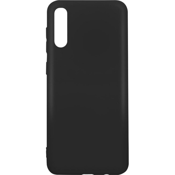 Husa Lemontti Silky pentru Samsung Galaxy A30s, Silicon, Negru