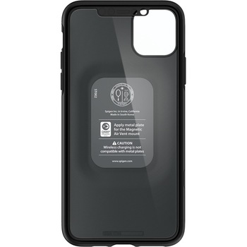 Carcasa Spigen Thin Fit 360 pentru iPhone 11 Pro Max, folie de protectie inclusa, Black Carcasa Spigen Thin Fit 360 pentru iPhone 11 Pro Max, folie de protectie inclusa, Black