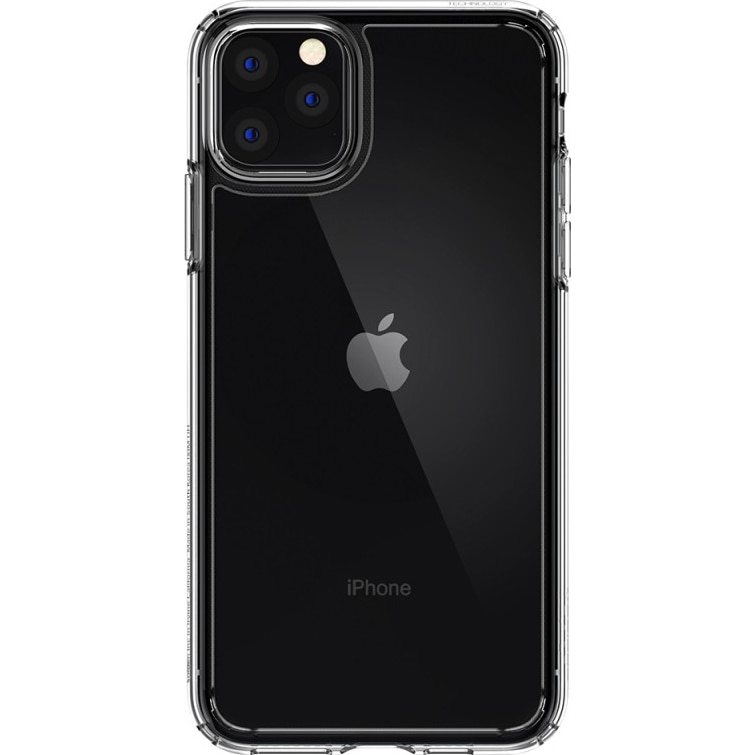 Husa Spigen Crystal Hybrid pentru iPhone 11 Pro, Crystal Clear