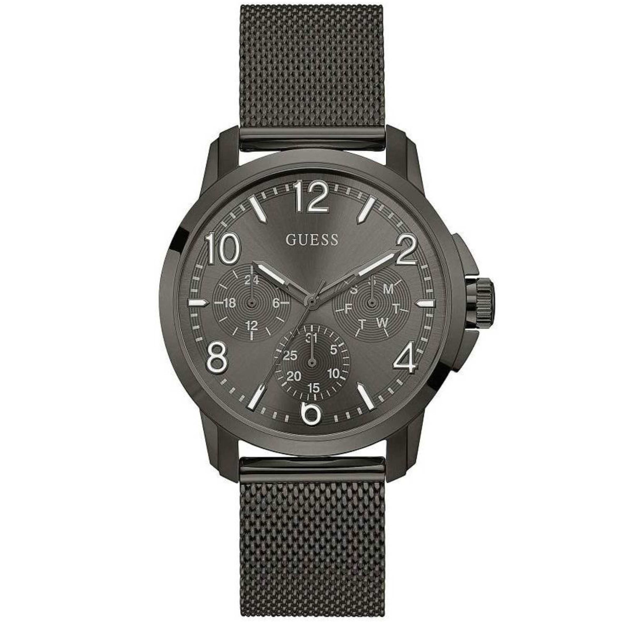 Ceas barbatesc Guess Voyage Black/Mesh W1040G2-U02