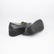 Pantofi dama piele lacuita croco varf rotund talpa demi-wedge negru 38 EU