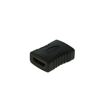 Adaptor Celltek HDMI mamal a HDMI mama, viteza mare Adaptor Celltek HDMI mamal a HDMI mama, viteza mare