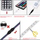 Kit Banda LED RGB 5050 60 led/m 5 metri IP20+Telecomanda 24 taste cu IR+Transformator 12V 6А