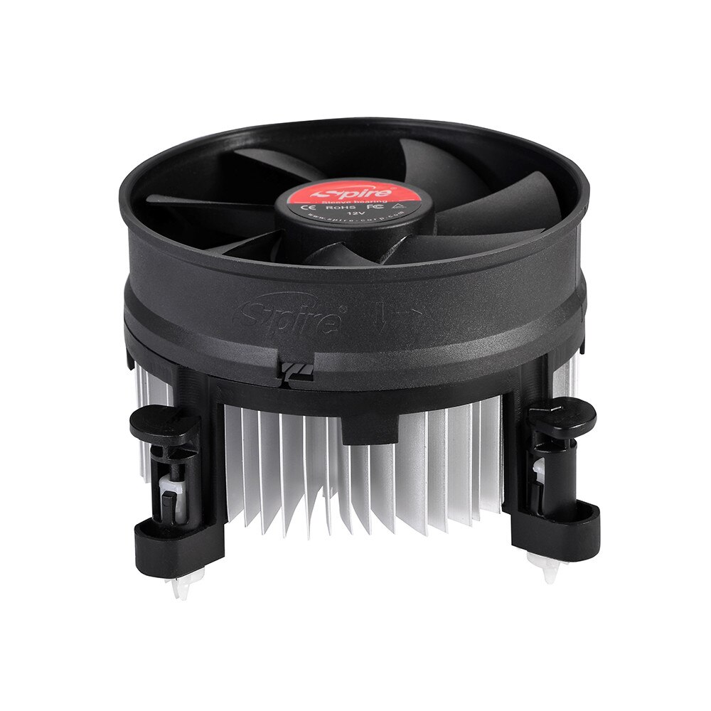Cooler procesor Spire Voyager PWM, 2500 RPM, Intel, 92 x 25 mm, Negru