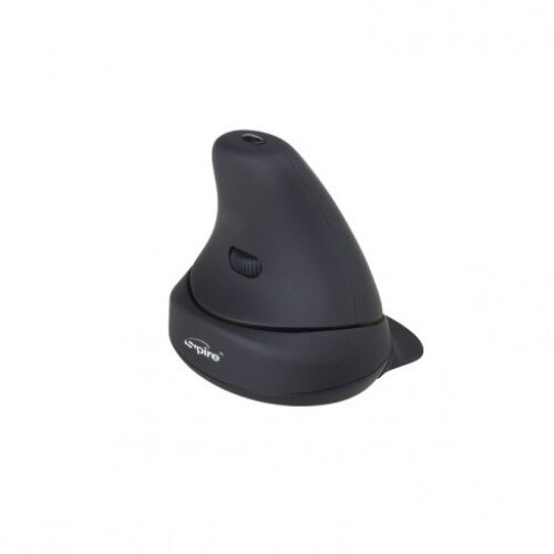 Mouse wireless Ergopilot, Spire, Negru