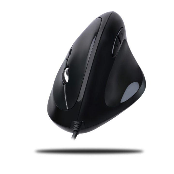 Mouse gaming Adesso iMouseE3, Optic, 6400 DPI, Negru